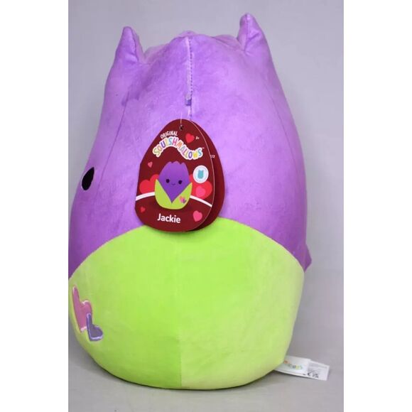 NEW NWT Squishmallows Plush Jackie Tulip Flower Purple Colored 11" - Picture 2 of 7